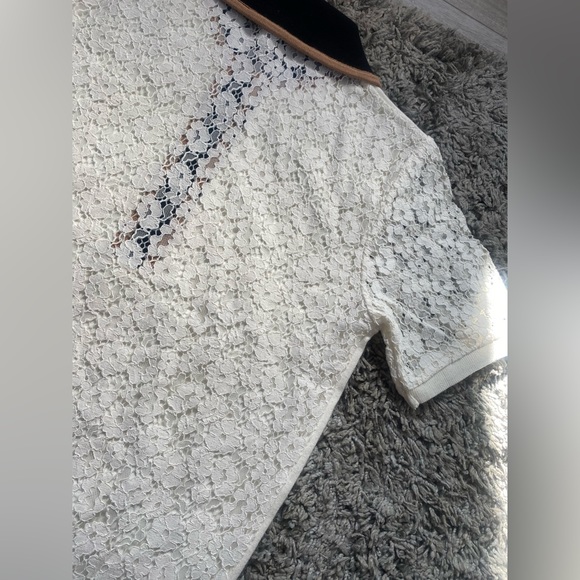 Reiss lace back polo - Picture 4 of 6